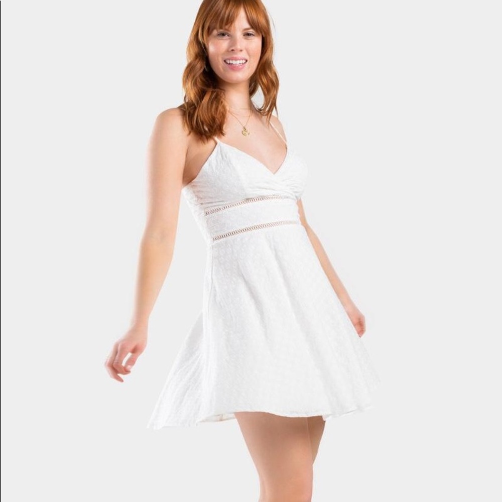 NWT Francesca’s White Dress